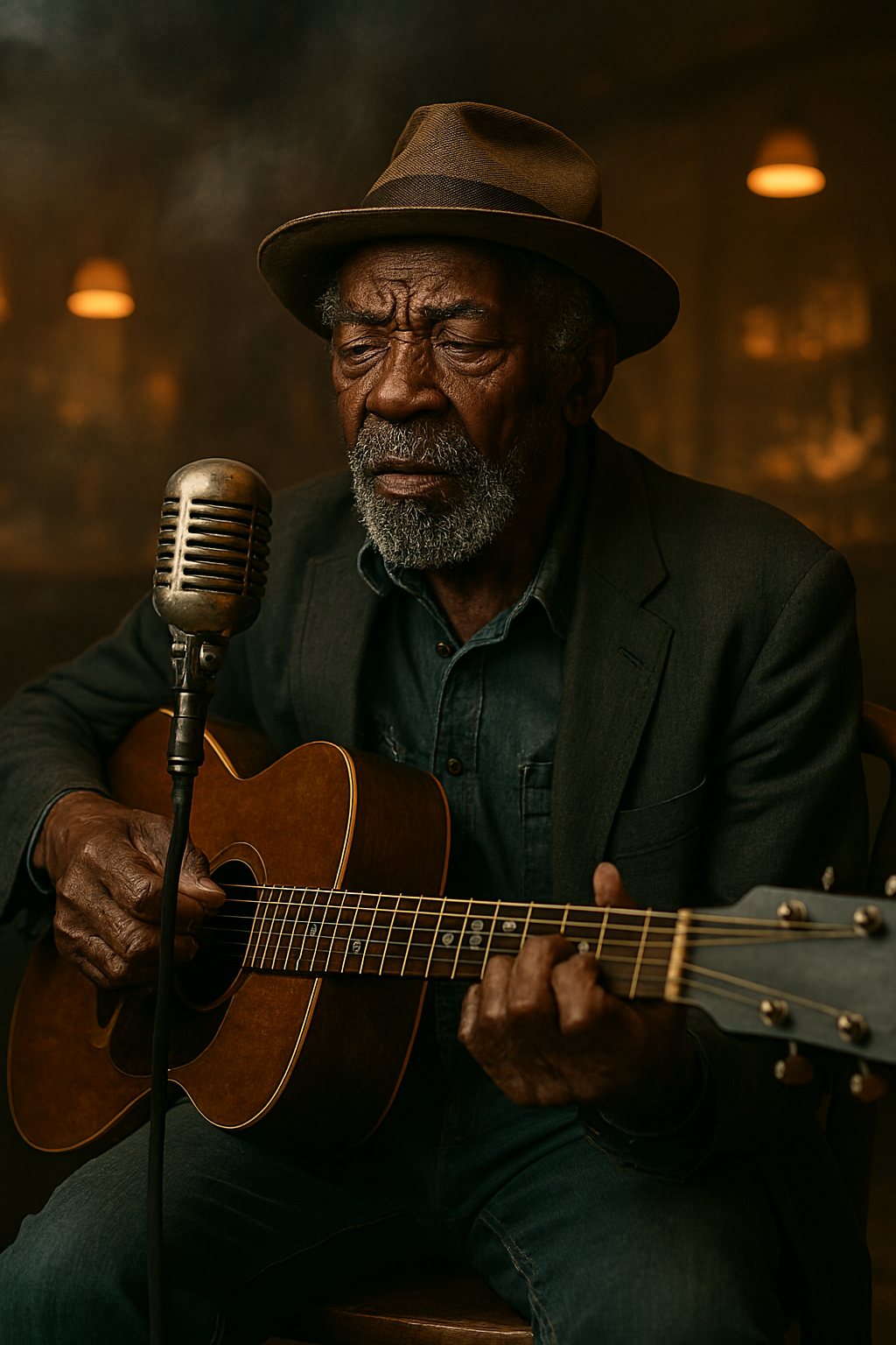 Albert Iverson in  the Blues Lagoon.